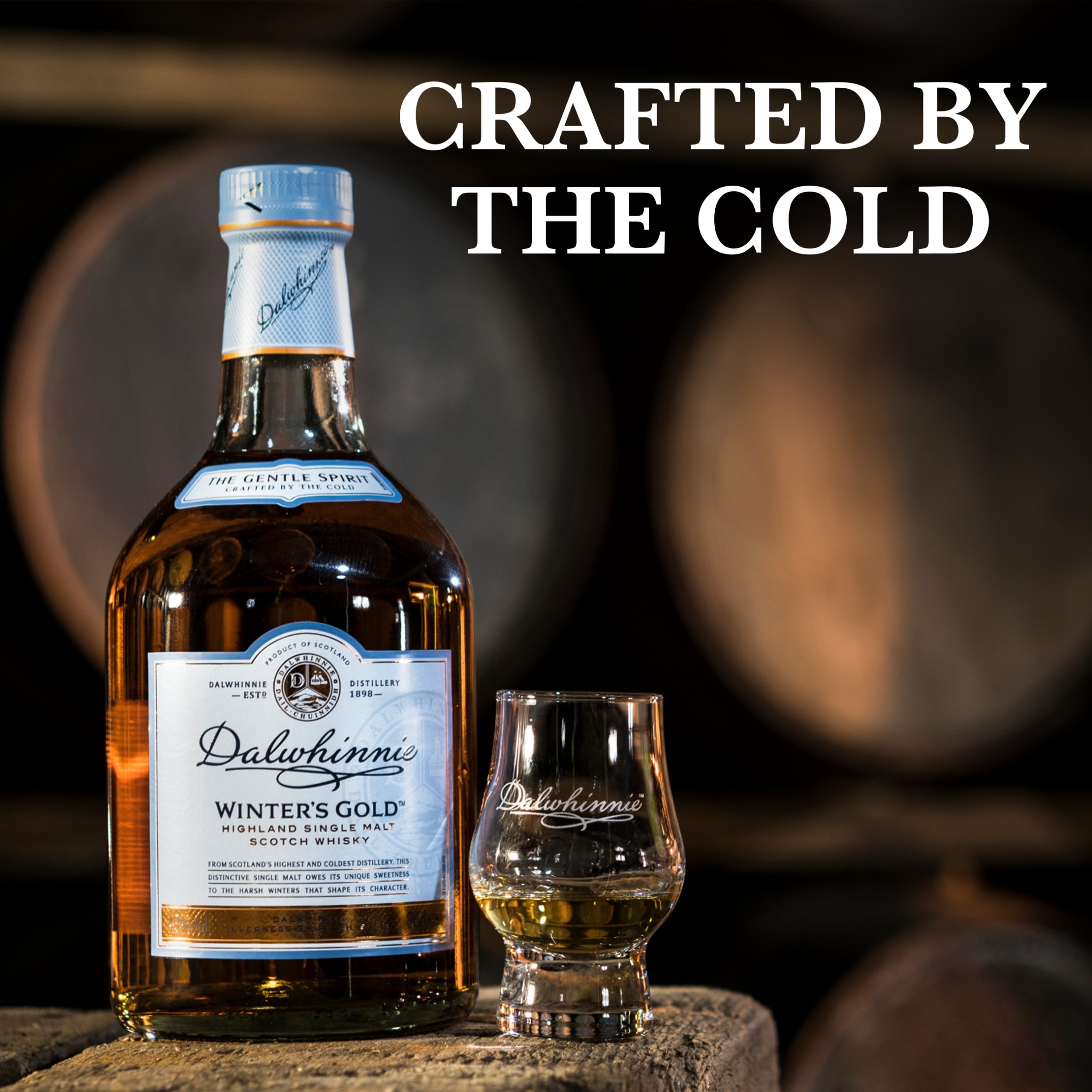 Dalwhinnie Winter's Gold Single Malt Whisky Bottle 43% Vol 70Cl