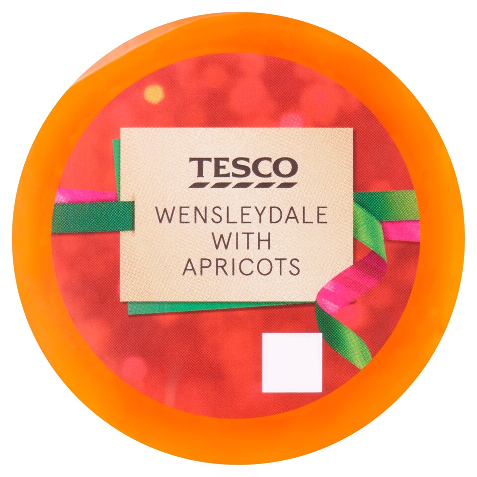 Tesco Wensleydale And Apricot Truckle 100G