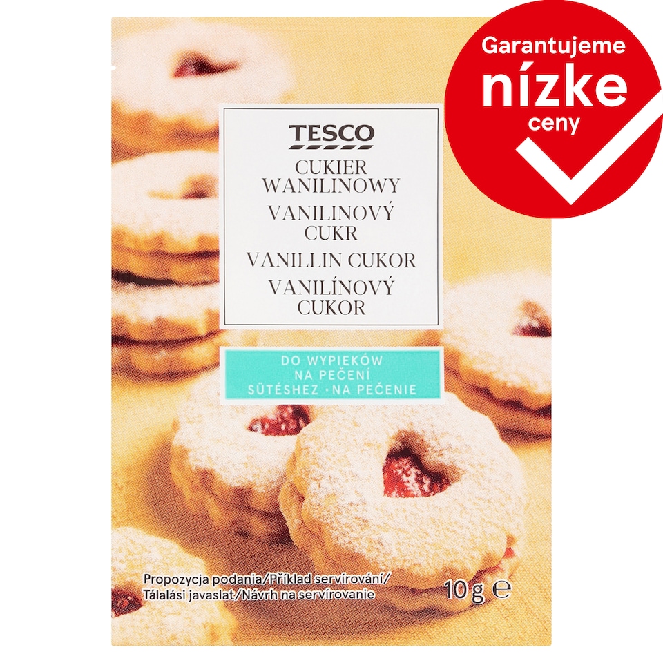 Tesco Vanilínový cukor 10 g