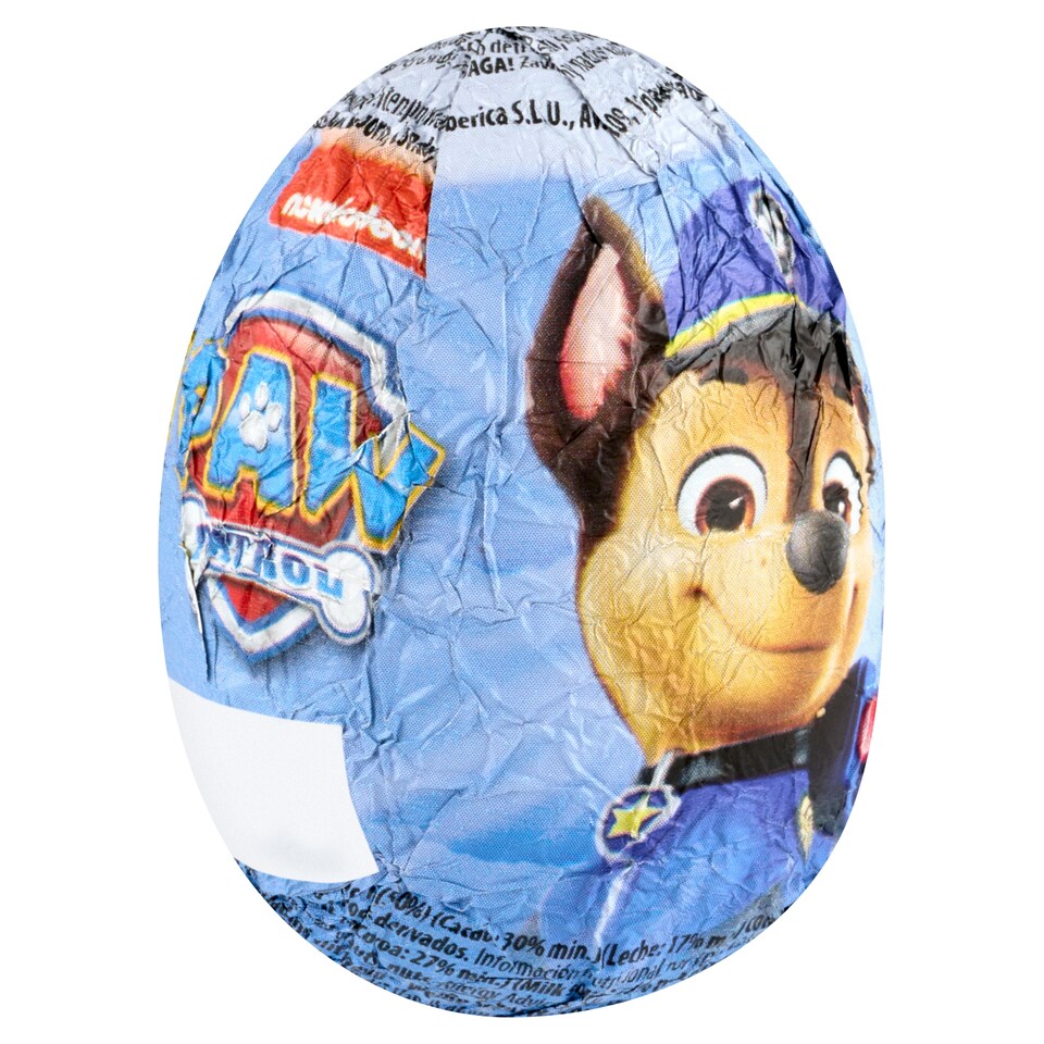 Obrázek 1 pro produkt Nickelodeon Paw Patrol vejce z bílé čokolády s překvapením 20g