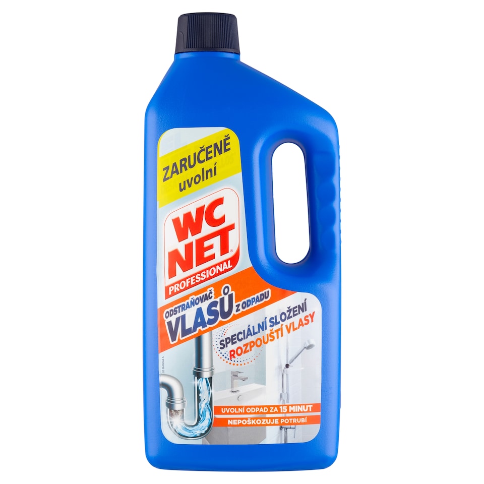image 1 of WC Net Professional Drain Hair Clog Remover 1000 ml