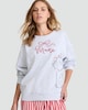 image 2 of Disney The Aristocats Marie Cotton Rich Top and Fleece Pant Pyjamas in Grey
