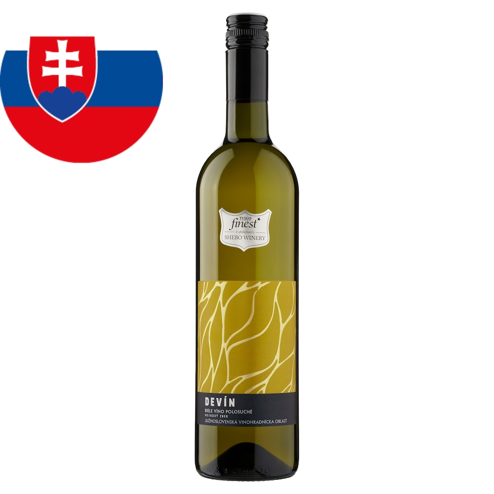 Tesco Finest Devín Latest Harvest Semi-Dry White Wine 750 ml