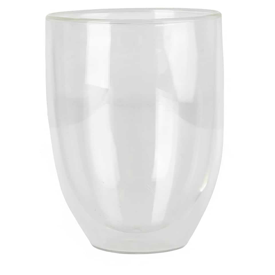 Candlelight Double Walled Glass Cup 350Ml