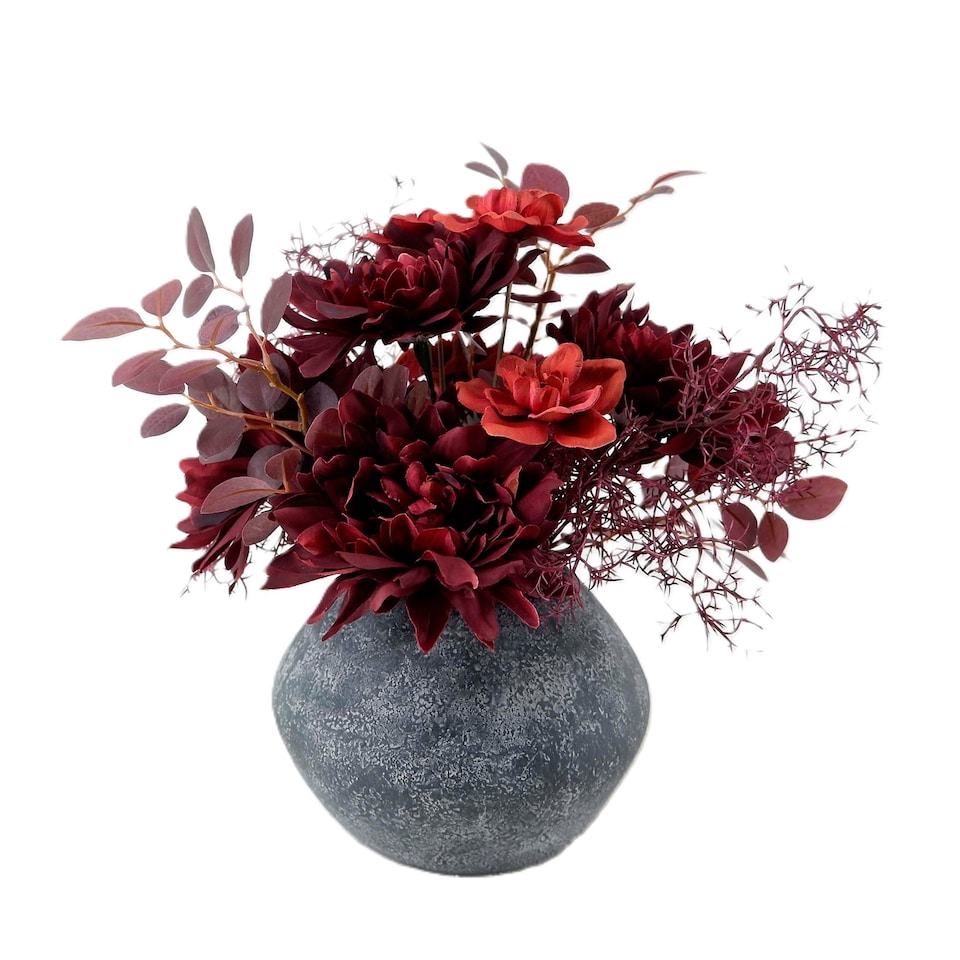 Bayswood Deep Arrangement in Charcoal Pot