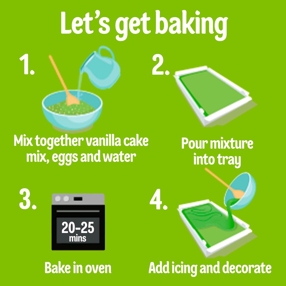 image 1 of Dr. Oetker Customise & Create Sports Cake Mix 443g