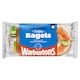 image 1 of Warburtons Thin Plain Bagels 6 Pack