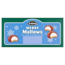 Bolands Merry Mallows Milk Chocolate Tea cakes 400g