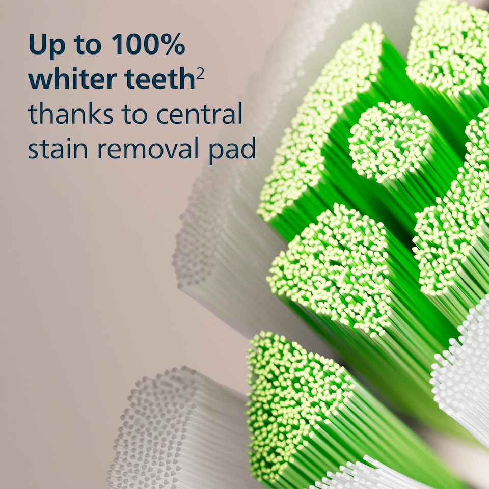 image 1 of Philips Sonicare W2 Optimal-White 3 White Replacement Electric Toothbrush Heads HX6063/87