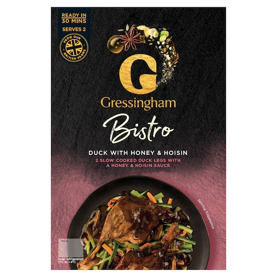 Gressingham Duck Legs Honey & Hoisin Sauce 530G Tesco Groceries
