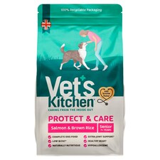 Vet's KTCHN SLMN & Rice Dry SNR Dog Food 3kg