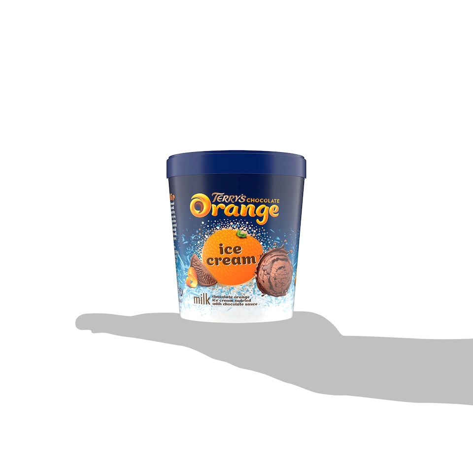 image 1 of Terry's Chocolate Orange Ice Cream Tub 450ml