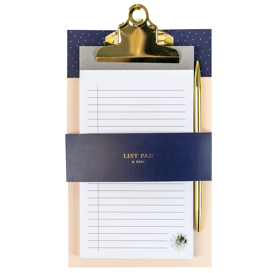 Bee To Do List Pad