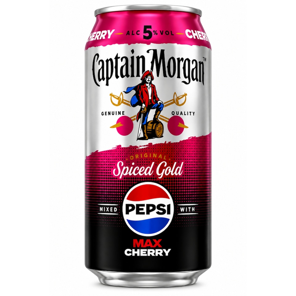 Captain Morgan Cherry Pepsi Max 330ml