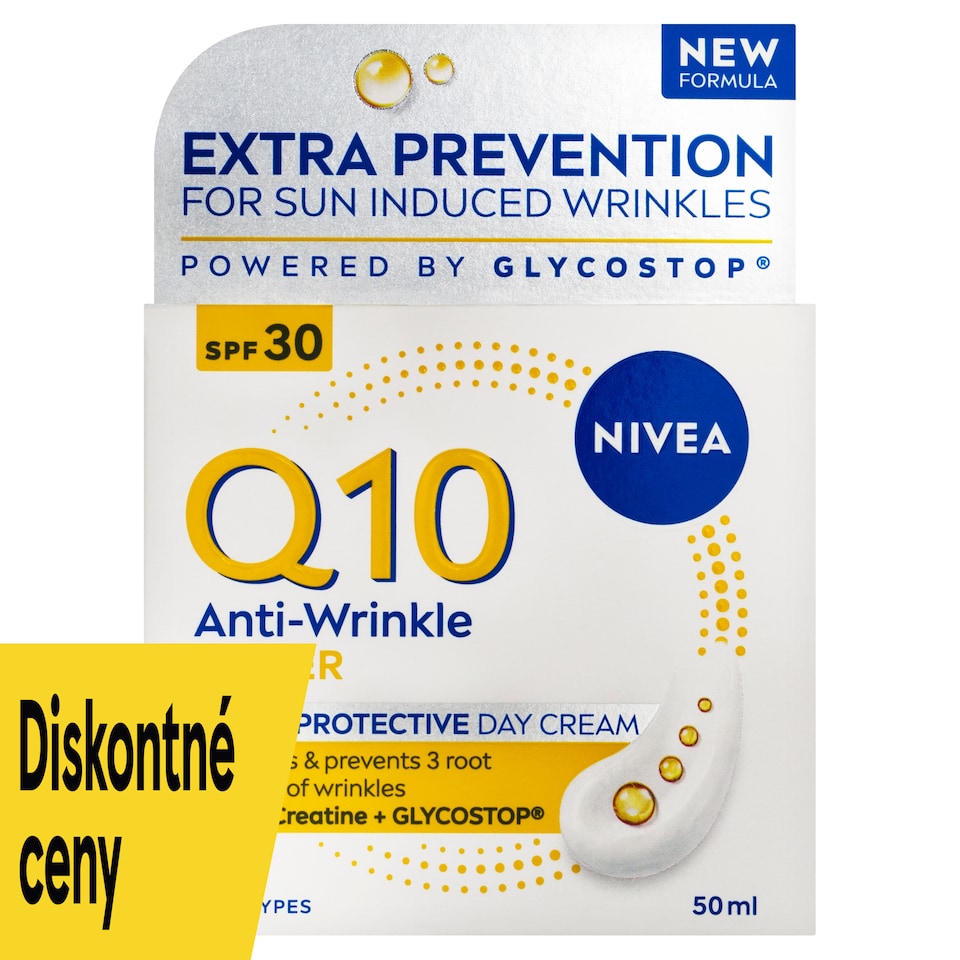 obrázok 1 z Nivea Q10 Power Spevňujúci denný krém proti vráskam OF 30 50 ml