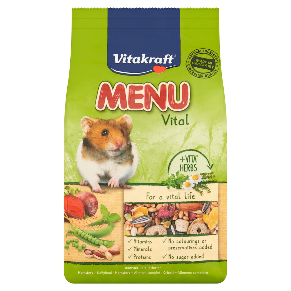 Vitakraft Menu Vital Vita Herbs Hamster Food 400g