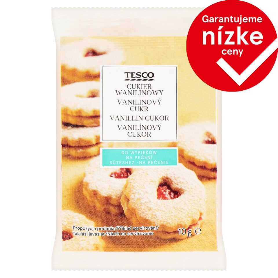 Tesco Vanilla Sugar 5 x 10 g