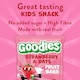 image 2 of Goodies Strawberry & Date Fruit Bars 5x20g