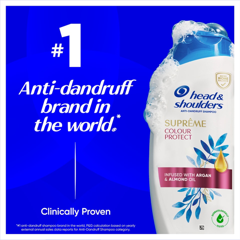 image 1 of Head & Shoulders Supreme Colour Anti Dandruff Shampoo 400Ml
