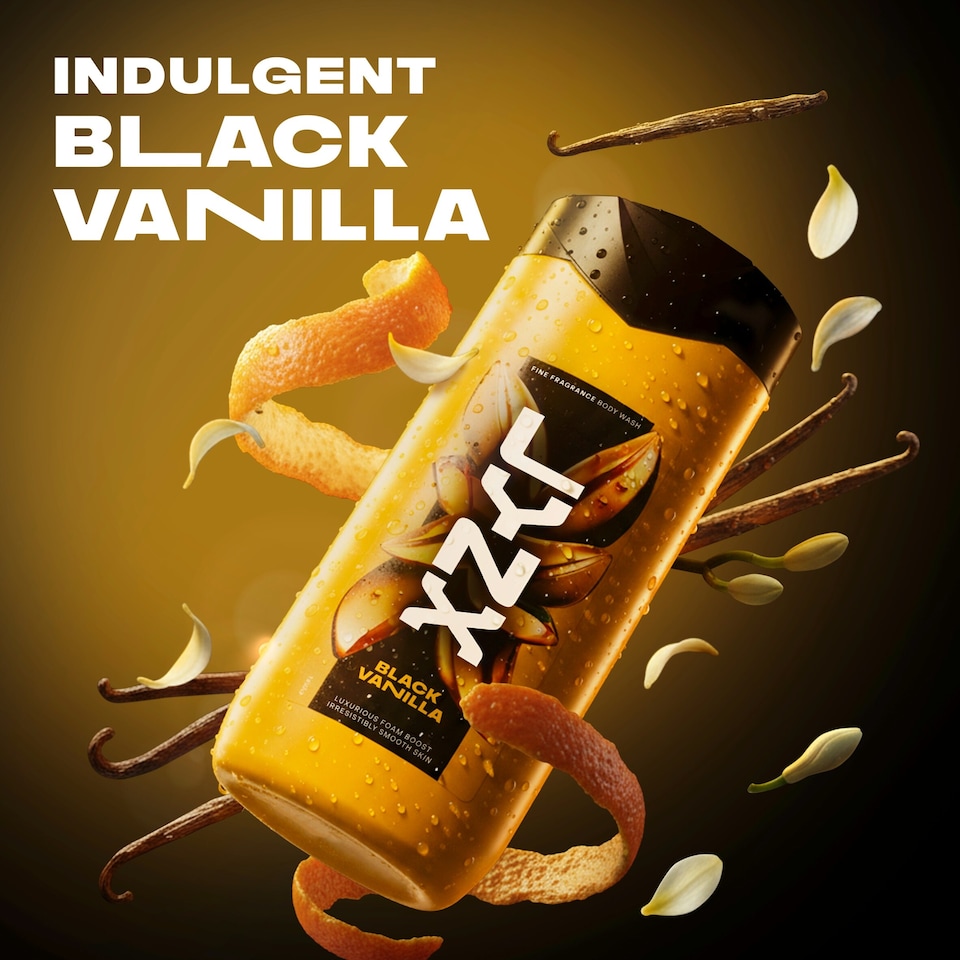 image 1 of Lynx Fine Fragrance Black Vanilla Body Wash 400ml