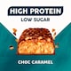 image 3 of Trek High Protein Choc Caramel Flavour 44g