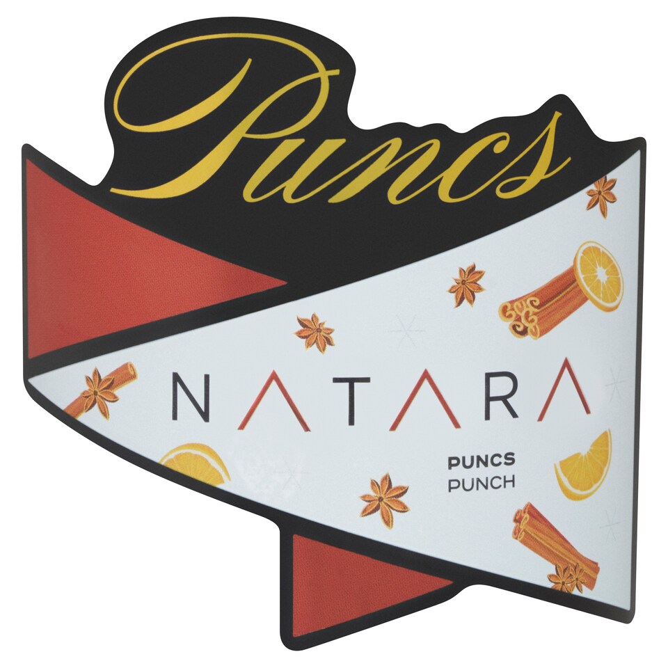 Natara puncs ízű, szénsavas, ízesített boralapú koktél 7,3% 750 ml 1. kép