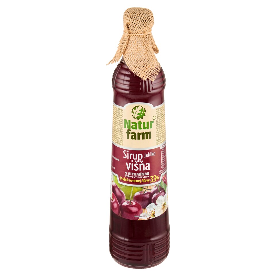 obrázok 1 z Natur Farm Sirup jablko višňa s vitamínmi 0,7 l