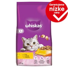 Whiskas 1+ s lahodným kuracím 1,4 kg