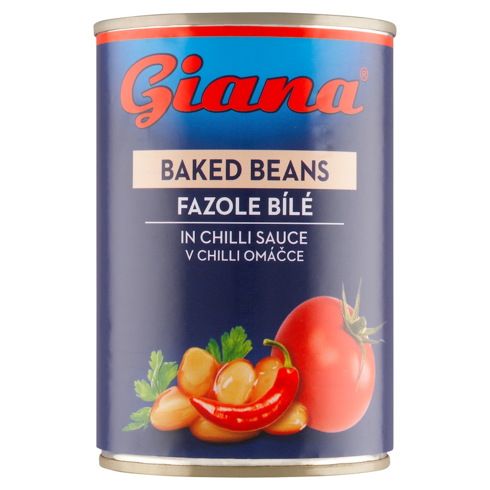 Obrázek 1 pro produkt Giana Fazole bílé v chilli omáčce 410g