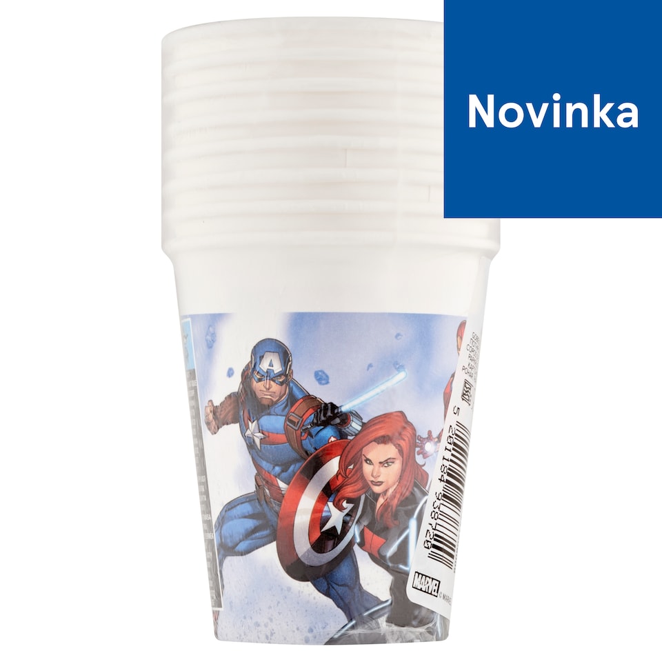 Decorata Party Marvel Avengers Paper Cups 200 ml 8 pcs