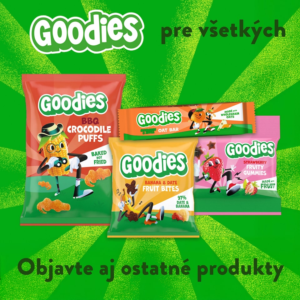 image 1 of Goodies zeleninové tyčinky 30 g
