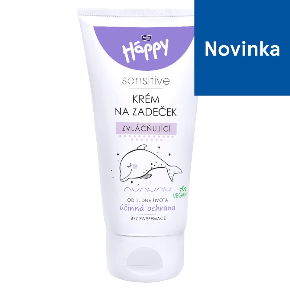 Bella Baby Happy Sensitive krém na zadoček zvláčňujúci 75 ml