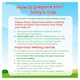 image 5 of Cow & Gate First Infant Milk Formula Starter Pack From Birth 6 x 70ml