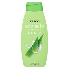 Tesco Extracts Aloe Vera Body Lotion 400Ml