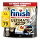 image 1 of Finish Powerball Ultimate Plus All In One Dishwasher Lemon 79 Dishwasher Tablets 963.8g