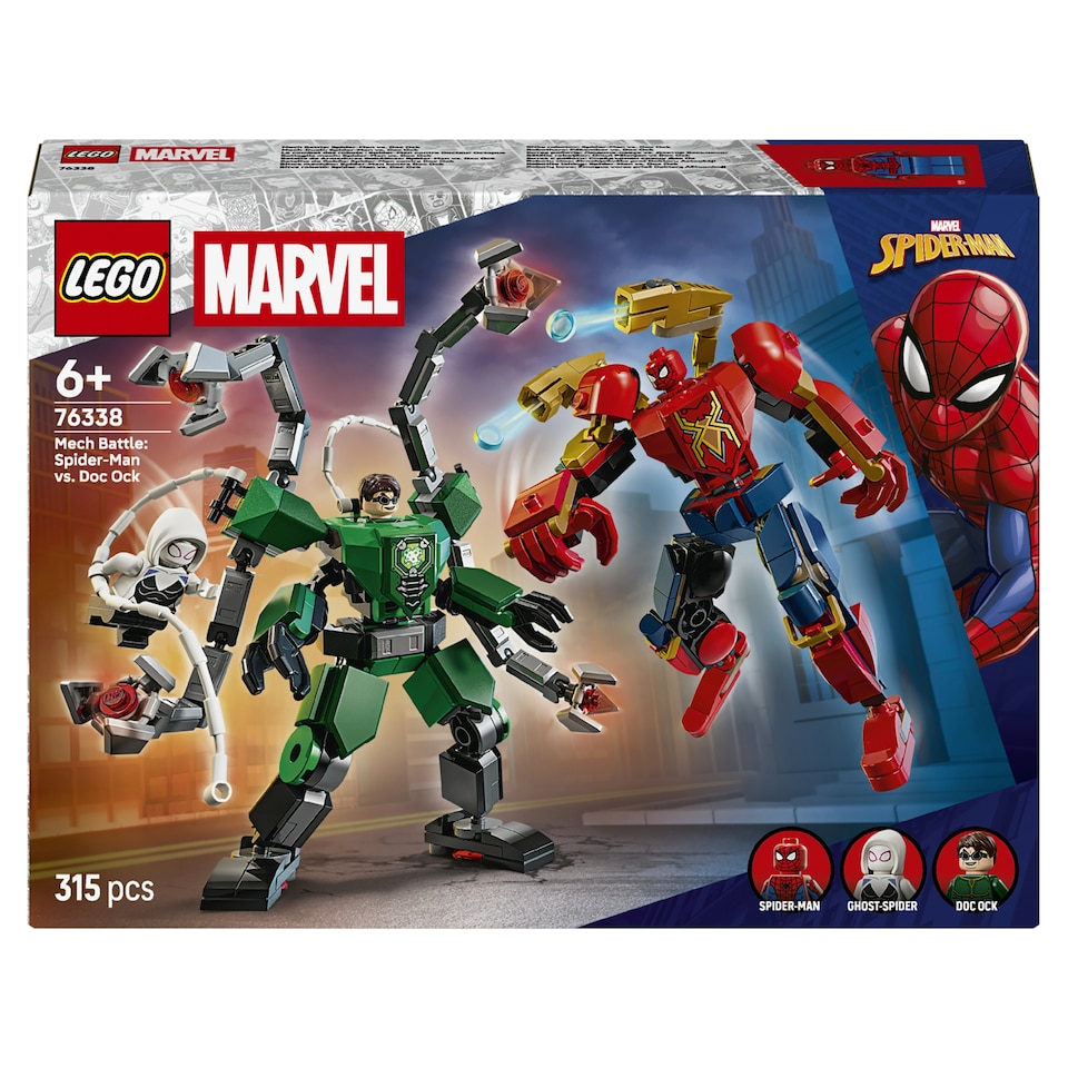 obrázok 1 z LEGO Marvel 76338 Bitka robotov: Spider-Man vs. Doc Ock