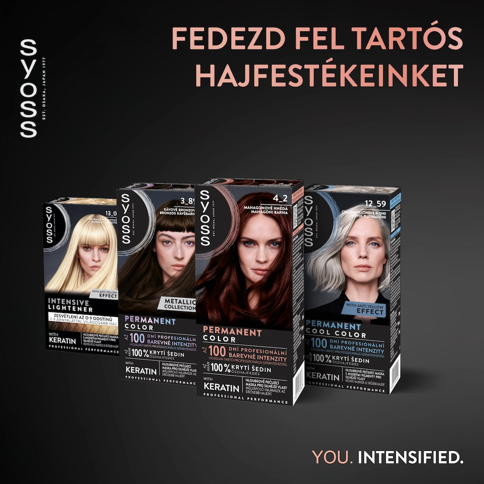 image 1 of Syoss Color 4-2 Mahogany Brown Permanent Hair Colorant