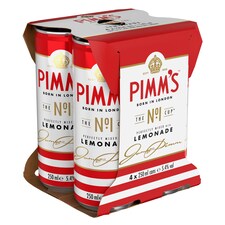 Pimm's & Lemonade 4 X 250Ml