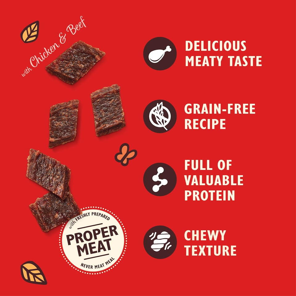 image 1 of Lily's Kitchen Training Treats with Chicken & Beef for Dogs 70g