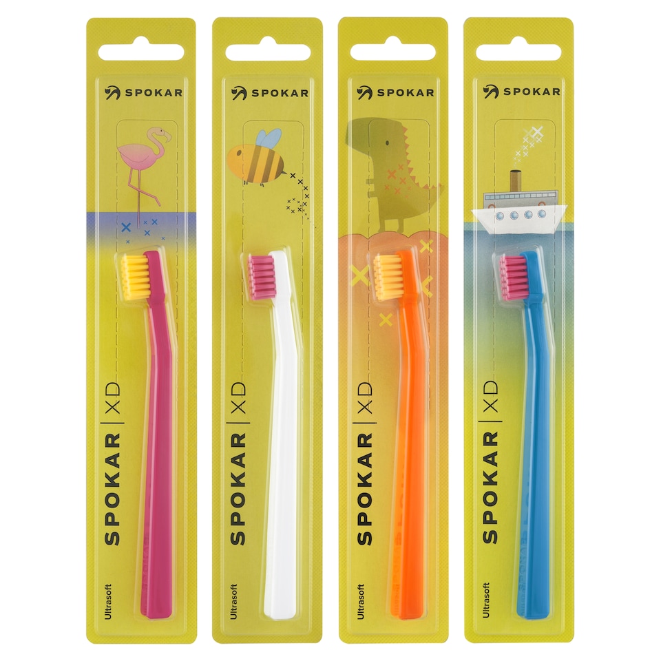 image 1 of Spokar XD Ultrasoft Children's Toothbrush