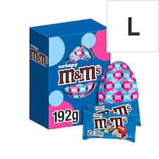 M&M's Crispy Milk Chocolate Easter Egg 192g