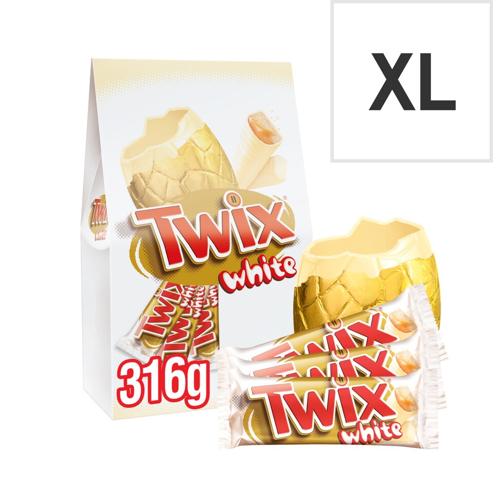 Twix White Chocolate Egg 316G