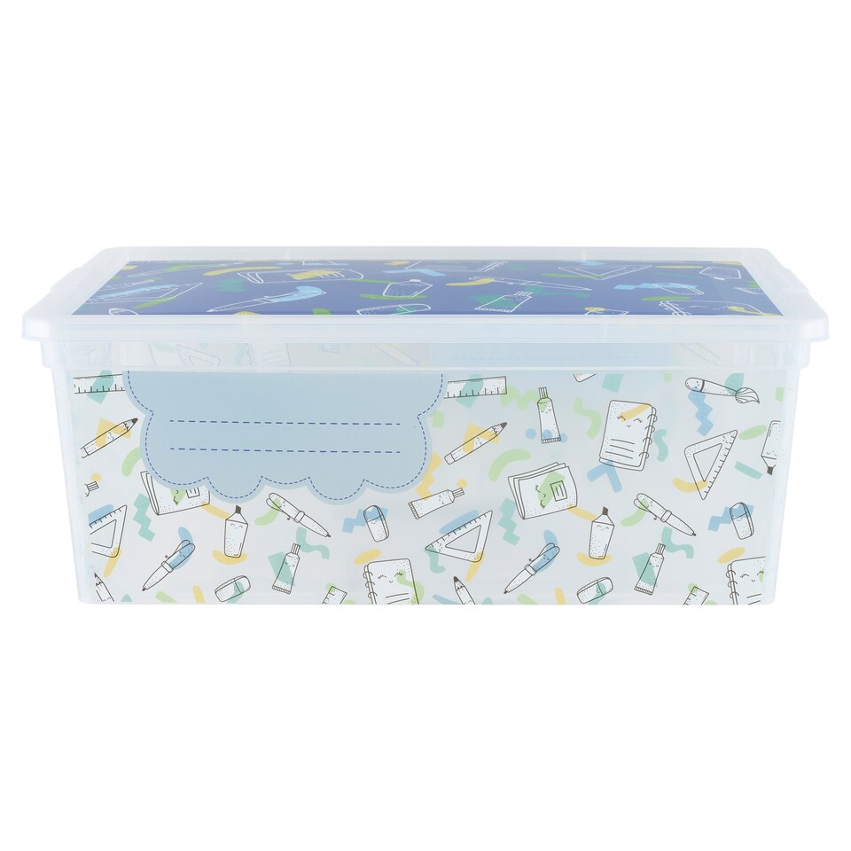 image 1 of Curver Blue Box S, 11 l, 37 x 26 x 14H cm