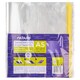 image 1 of Nebulo Smooth Transparent A5 Textbook Cover with Self-adhesive Strip 470 x 260 mm 10 pcs