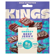 Kings Beef Jerky Original Smokey BBQ 25g 