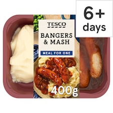 Tesco Bangers & Mash 400G