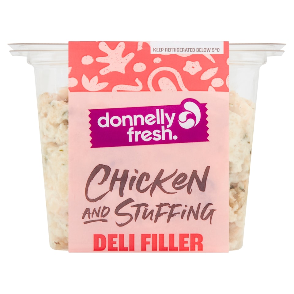 Donnelly Fresh Chicken And Stuffing Deli Filler 200G
