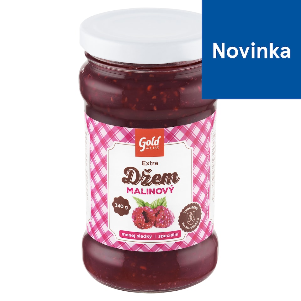 Gold Plus Extra Raspberry Jam 340 g