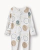 image 3 of F&F Baby 5-Pack Pure Cotton Printed Sleepsuits in Mint