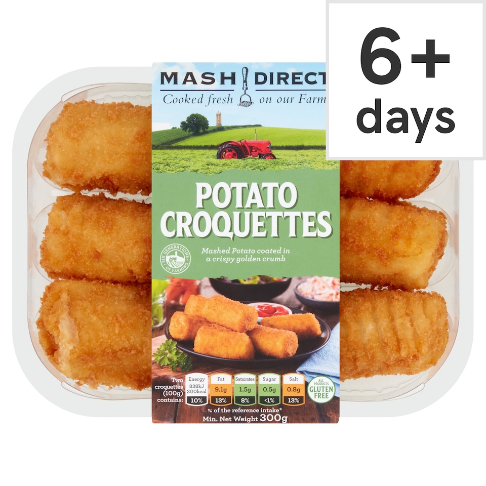 Mash Direct Potato Croquette 300G